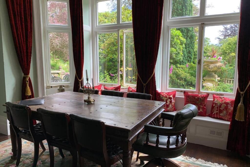 Luxurious Apartment In Historic Mansion - Sleeps 7 Ladock Exterior foto